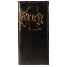 Load image into Gallery viewer, MSU Bulldogs Burnished Leather Secretary Wallet