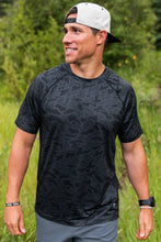 Load image into Gallery viewer, Burlebo Performance SS Tee in Black Camo