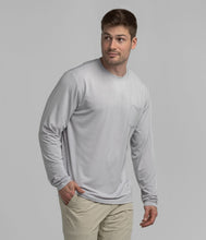 Load image into Gallery viewer, Southern Shirt Men's Max Comfort LS Pocket Tee in Stone