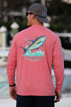 Load image into Gallery viewer, Burlebo Men's Catch A Great Story Performance Sun Tee