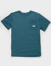 Load image into Gallery viewer, The North Face Men's SS Simple Logo Tri-Blend Tee Blue
