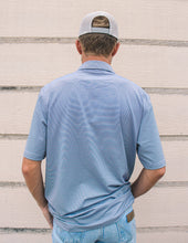 Load image into Gallery viewer, Southern Shirt Men's Russell Stripe Performance Polo