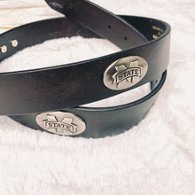 Load image into Gallery viewer, Zep-Pro Men's Concho Leather Belt