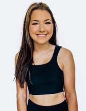 Load image into Gallery viewer, Jordan's Favorite Sports Bra-Black