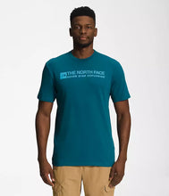 Load image into Gallery viewer, The North Face Men's Brand Proud SS Tee Blue Coral