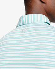 Load image into Gallery viewer, Southern Tide Men's SS Ryder Heather Bombay Striped Performance Polo